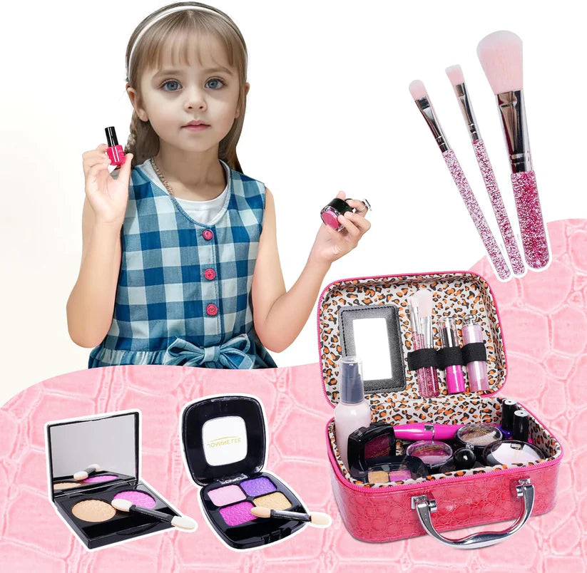 AURATOYS™ Pretend Makeup Kit for Girls