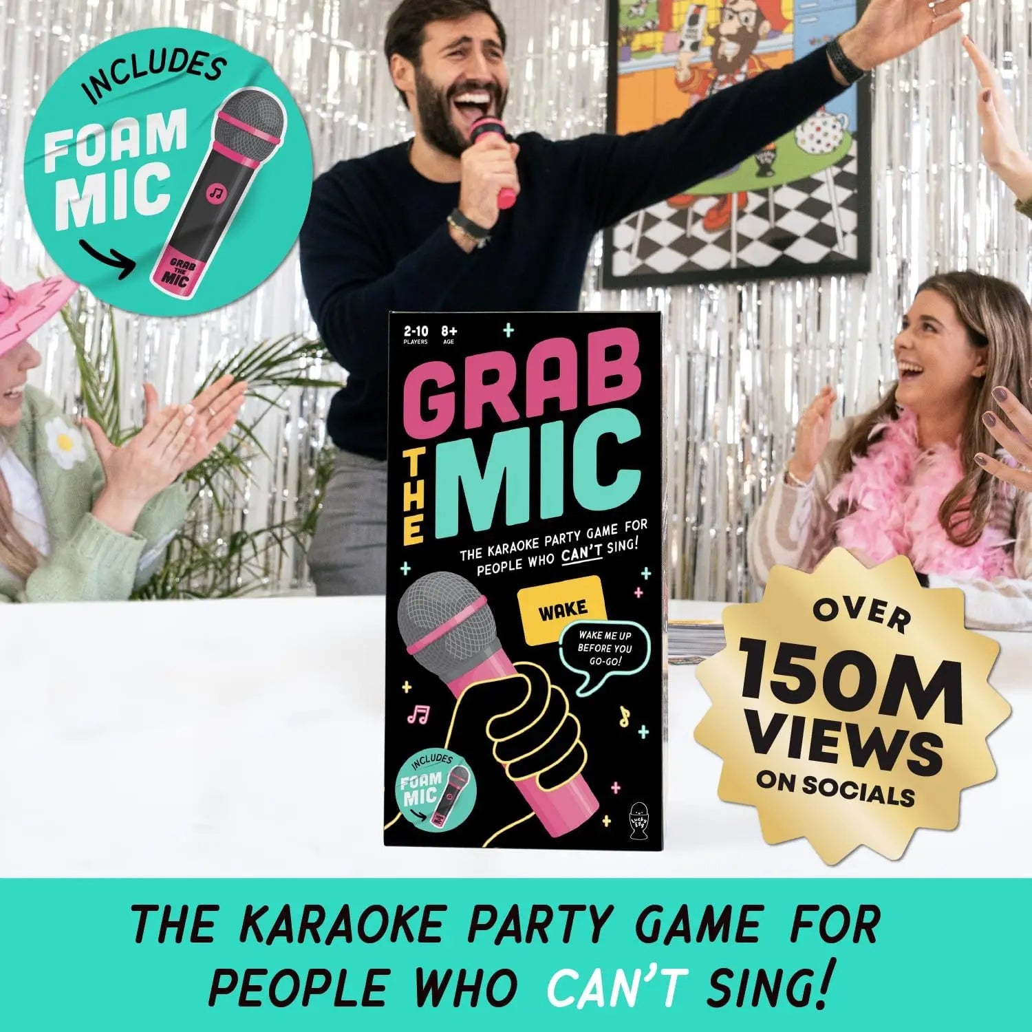 Grab the Mic - The Viral Karaoke Party Game
