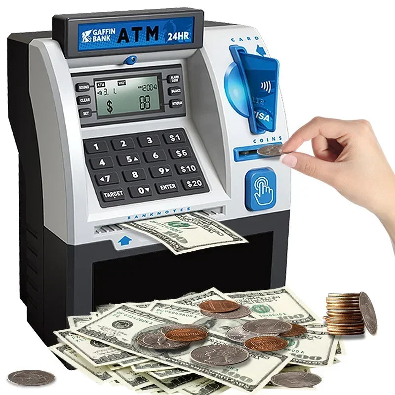 Kids Piggy Bank ATM Toy