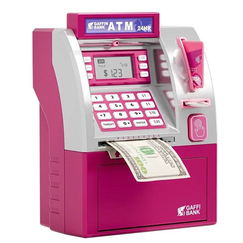 Kids Piggy Bank ATM Toy
