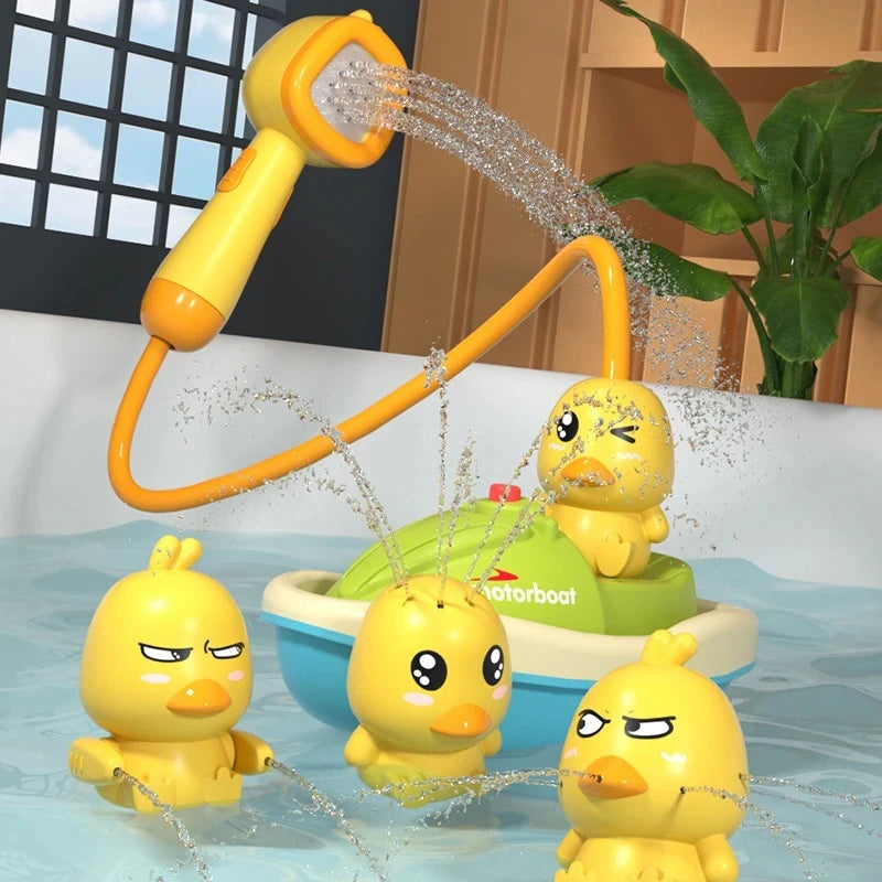 Floating Duck Squad Bath Toy Set