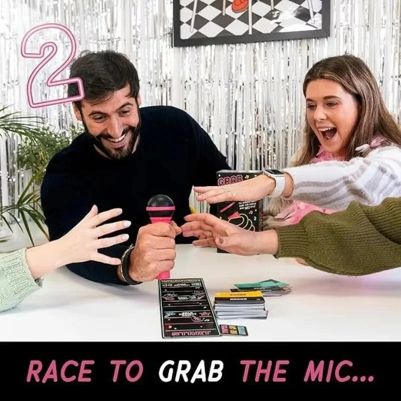 Grab the Mic - The Viral Karaoke Party Game