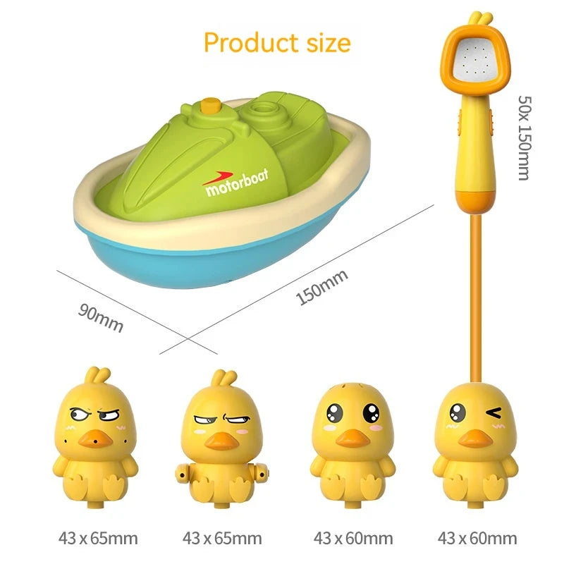 Floating Duck Squad Bath Toy Set